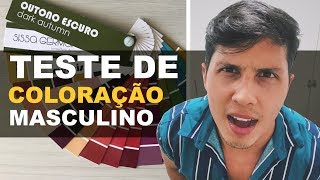 QUAL COR DE ROUPA DEVO USAR Teste de coloração Masculino [upl. by Skipton]