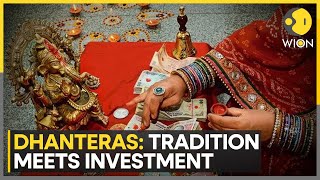 Dhanteras The Cultural Significance of Gold Prosperity Purity and Security  India News  WION [upl. by Lieno]