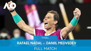 Rafael Nadal v Daniil Medvedev Full Match Final  Australian Open 2022 [upl. by Bautram]