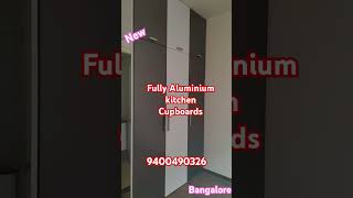 NEW ALUMINIUM HOME INTERIORS  KITCHEN BANGALORE 9400490326 [upl. by Eudo926]