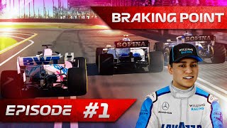 F1 2021 BRAKING POINT PART 1 WE CRASHED WITH OUR TEAMMATE [upl. by Justen]