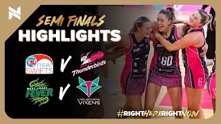 Suncorp Super Netball Highlights  Semi Finals 2023 [upl. by Paola365]