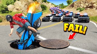 GTA 5 FAILS amp EPIC MOMENTS 152 GTA 5 Funny Moments [upl. by Nwahsek]