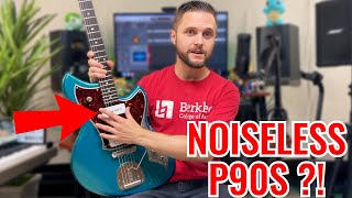 The BEST P90 Pickup On The Market Fralin Noiseless P90 Demo [upl. by Anaerda157]