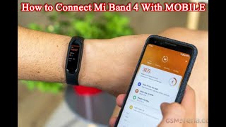 How To Connect Mi Band 4 With Mobile  Mi Band 456 quotPair Firstquot  New AppZepp Life [upl. by Yelyak]