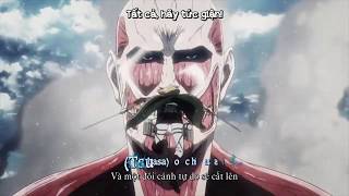 VietsubKara Shoukei to Shikabane no Michi  Linked Horizon  Shingeki no Kyojin AMV [upl. by Desimone137]