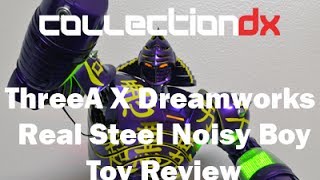 ThreeA X Dreamworks Real Steel Noisy Boy review  CollectionDX [upl. by Philbrook]