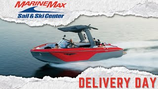 MarineMax Delivery Day The DeRouen Family NAUTIQUE S23 [upl. by Lynnell472]