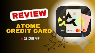 ATOME CREDIT CARD REVIEW FAST APPROVAL [upl. by Cissy506]