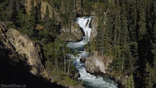 Pine Creek Falls near Atlin BC [upl. by Towny]