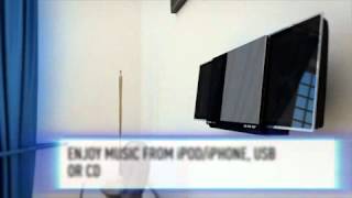 Panasonic SCHC37  Compact Stereo System [upl. by Wynny]