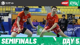 Korea Masters 2024  Day 5  Court 2  Semifinals  Session 1 [upl. by Trescott106]