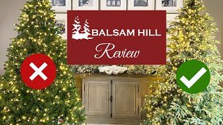 Balsam Hill Christmas Tree Review  Most Realistic Artificial Christmas Trees  Brewer Spruce [upl. by Eberta28]