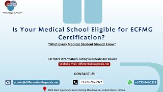 quotIs Your Medical School ECFMG Certified Heres How to Find Outquot  USMLE STEPI  STEPII CK [upl. by Frager]