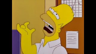 Homer schlingt wie eine Ente  The Simpsons S08E23  Homer hatte einen Feind DeutschGerman [upl. by Ahseral]