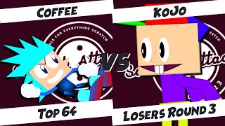 Coffee Classic X vs KoJo Kai  SH Singles Top 64  Scratch Attack 4 [upl. by Oninrutas]