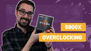 Ryzen Master  AMD 5900X Overclocking [upl. by Sirej326]