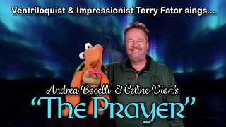 Wow Ventriloquist amp Impressionist Terry Fator sings Andrea Bocelli amp Celine Dions quotThe Prayerquot [upl. by Solberg]