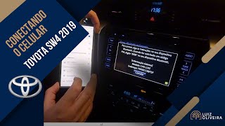 Conectar Celular via Bluetooth  TOYOTA SW4 2019 [upl. by Nylesaj542]