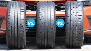 Bridgestone Potenza Sport vs Potenza Race vs RE71RS [upl. by Newbold]