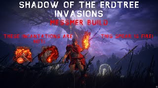 Elden Ring DLC PvP Invasions  Messmers Spear and Incantations are TOP TIER [upl. by Jepson]