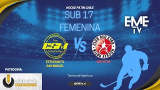 Sub 17 Femenina Estudiantil San Miguel vs RedStar [upl. by Sewell]