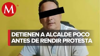 Detienen a alcalde electo de Lerdo de Tejada Veracruz antes de rendir protesta [upl. by Enileme]