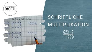 Schriftliche Multiplikation endlich verstehen inkl Arbeitsblatt [upl. by Lyford35]