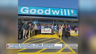 Goodwill retail store in Athens reopens [upl. by Polinski]