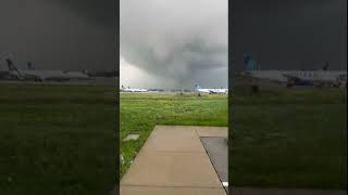 Tornado touches down near Chicago O’Hare Airport [upl. by Quenna460]