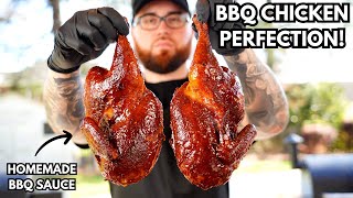 How To Make PERFECT BBQ Chicken w Homemade Sauce [upl. by Assinna]