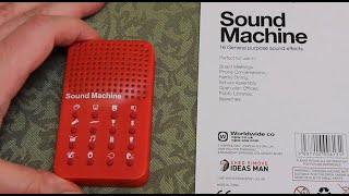 Sound Machine  The Original RED one  Detailed Hands on review  all 16 sounds  By NPW [upl. by Otrebogad]