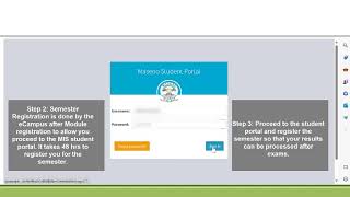 ecampus Module Registration video [upl. by Clippard]