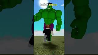 Hulk vs Me 😱 shorts [upl. by Alur]