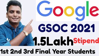 Google summer Of Code 2021  GSOC 2021 complete information  all about GSOC 2021 [upl. by Kcirederf527]