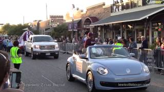 Lewisville High School Homecoming Parade  10172013 [upl. by Ocnarfnaig]