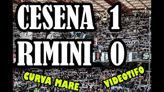 CesenaRimini 10 08012023 Videotifo Curva Mare [upl. by Atilrak]