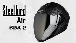 Stylish and comfortable helmet Steelbird Air SBA 2 [upl. by Rudman130]