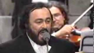 luciano pavarotti amp the chieftains  funiculi funicula liveflv [upl. by Toiboid]