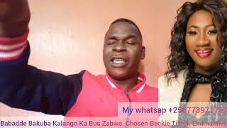 Chosen Becky Tiktok Ekwononye Onana Yabadde Alanga Bus Za Museveni [upl. by Keeley]