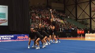 Sterling Heights Stevenson’s Round 3 at the 2018 MHSAA competitive cheer state finals [upl. by Phia]