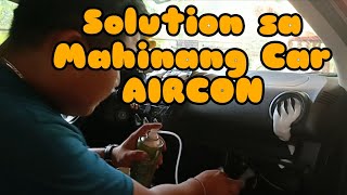 How to Clean Car AIRCON Mirage G4  DiY Easy Steps CianTVOfficial [upl. by Ahsauqal]