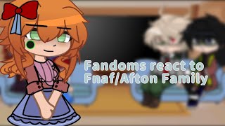 Fandoms React to each other  14 Yummi Emiku [upl. by Anerok772]