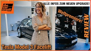 Tesla Model 3 Facelift im Test 2023 Alle Infos zum NEUEN Upgrade ab 42990€ Review  Highland [upl. by Jessabell]