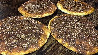 How to Make the Best Lebanese Manakish Flatbread  Zaatar Bread  Eats With Gasia [upl. by Trojan]