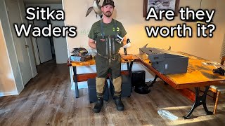 Sitka Delta Zip Wader Unboxing Earth [upl. by Florian282]