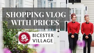 Come luxury shopping at Bicester village  YSL Loewe Loro Piana sales [upl. by Llerehc]