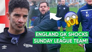 David James shocks Sunday League team 😱⚽ [upl. by Gaul]