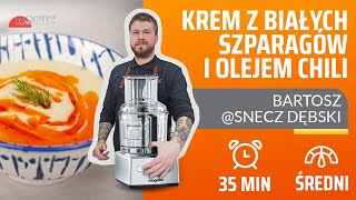 Krem z białych szparagów  Snecz Gotuje [upl. by Ernald]