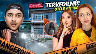 GECE GİZLİCE TERKEDİLMİŞ OTELDE KALMAK  Cerenyaldz GorilFaruk [upl. by Aekin]